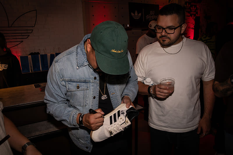 Adidas x 100 Thieves Collection Launch in Venice Beach