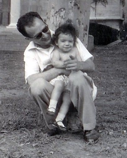 The author and her dad, on the last day they saw her mother. (Photo: Photo Courtesy of B.K. Jackson)