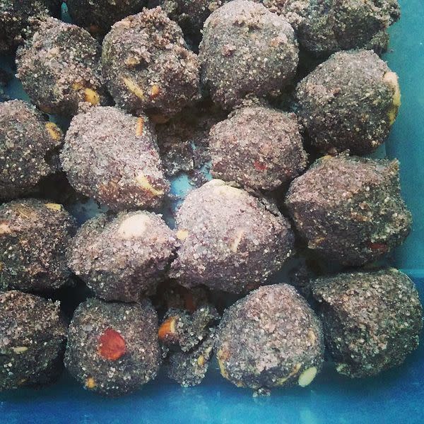 “Creative Commons Ragi laddoo” by TabassumJawed is licensed under CC BY 4.0 
