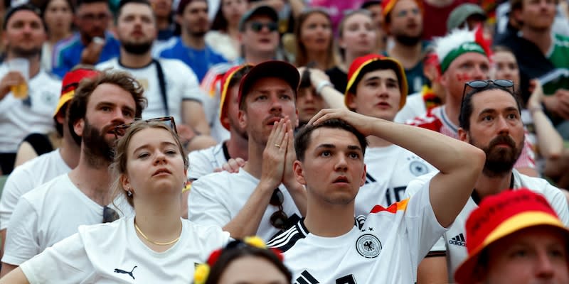 Viele Deutsche fiebern als Fans bei der EM mit, manch andere interessieren sich gar nicht für das Turnier<span class="copyright">Getty</span>