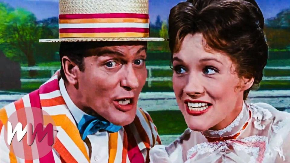 Dick van Dyke and Julie Andrews sing the iconic 