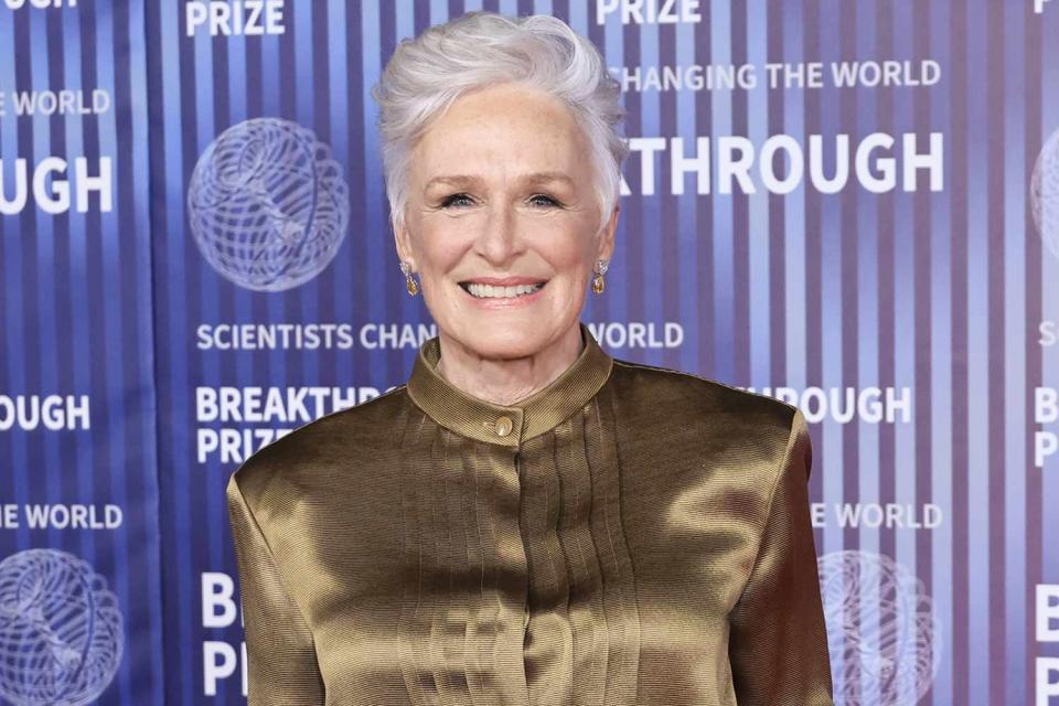 <p>Anna Webber/Variety via Getty Images</p> Glenn Close at the 10th annual Breakthrough Prize ceremony in Los Angeles on April 13, 2024