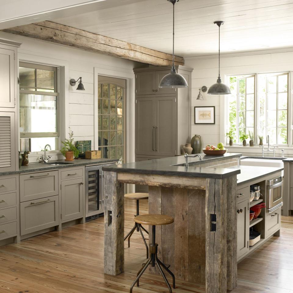 Rustic Wood Kitchen