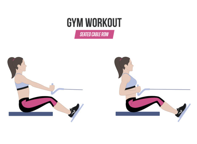 How To Do Twisting Seated Rows