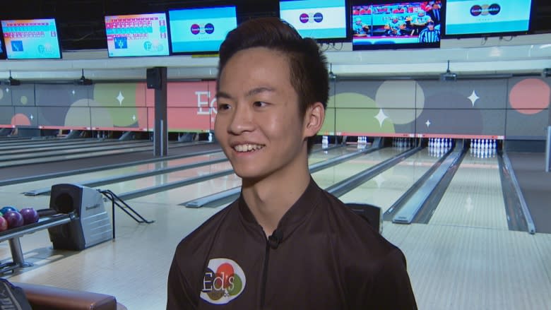 On a roll: Edmonton teen strikes perfect bowling score