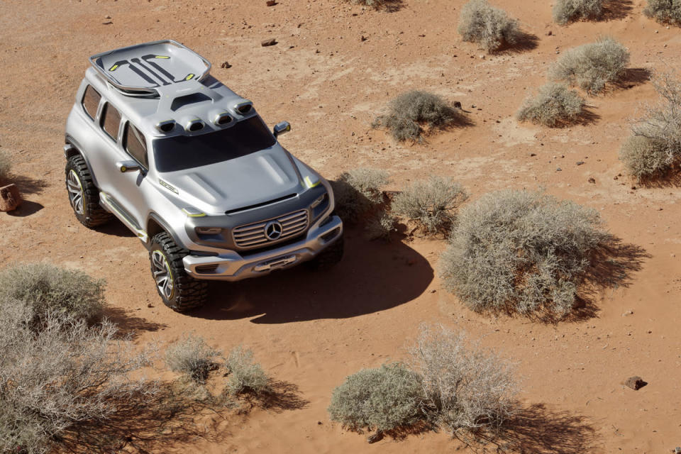 The Mercedes Ener-G-Force concept, developed for the 2012 Los Angeles Auto Show Design Challenge