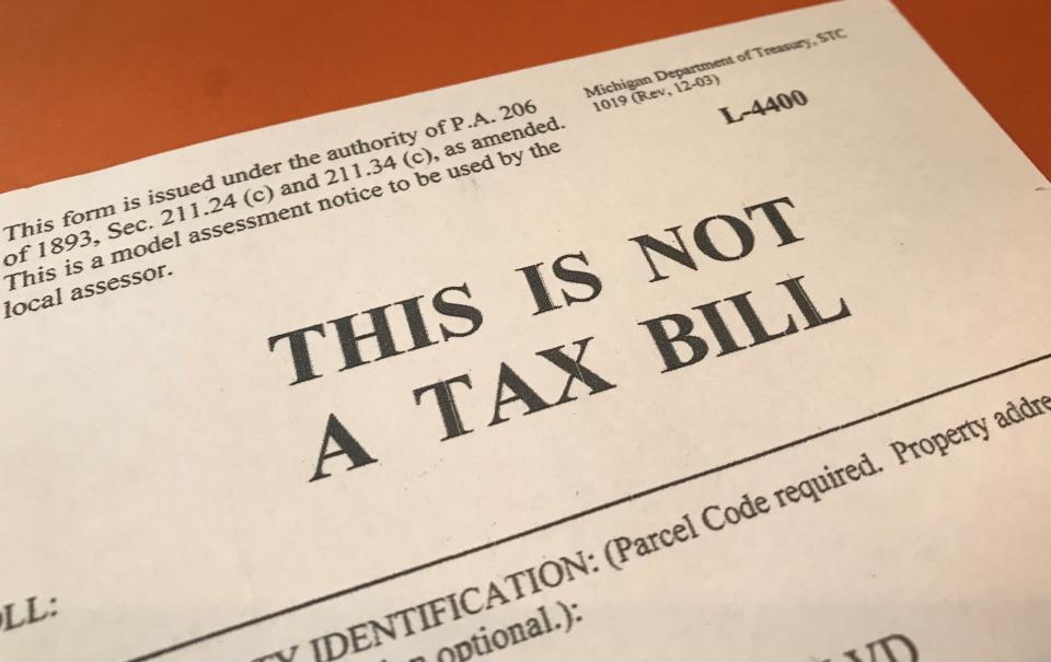 The Notice of Assessment is sent to homeowners in Michigan in January and it offers details about changes in the taxable value of one's home, including inflation-based adjustments that can increase your property tax bill.