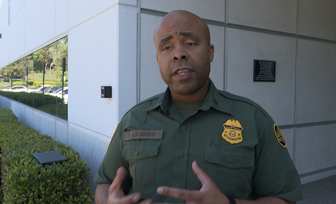 Eric Lavergne is the Acting Assistant Chief Patrol Agent in Charge. (Salvador Rivera/Border Report)