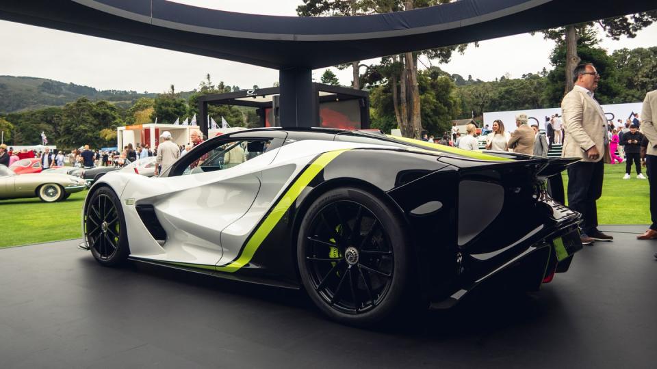 jenson button's lotus evija