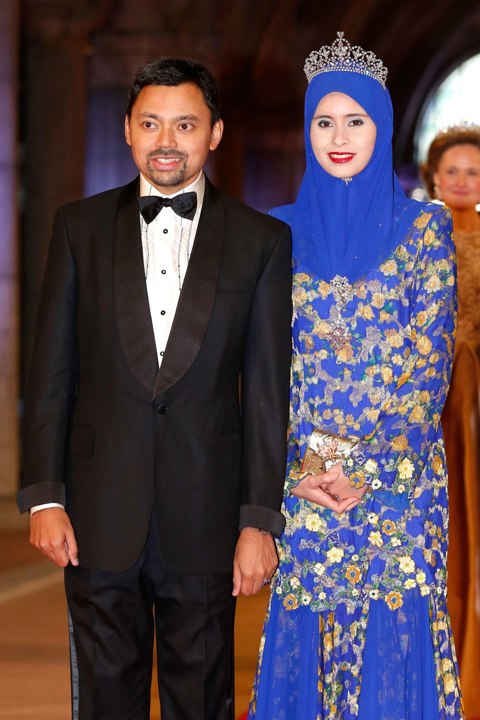 the crown prince and princess at a formal event