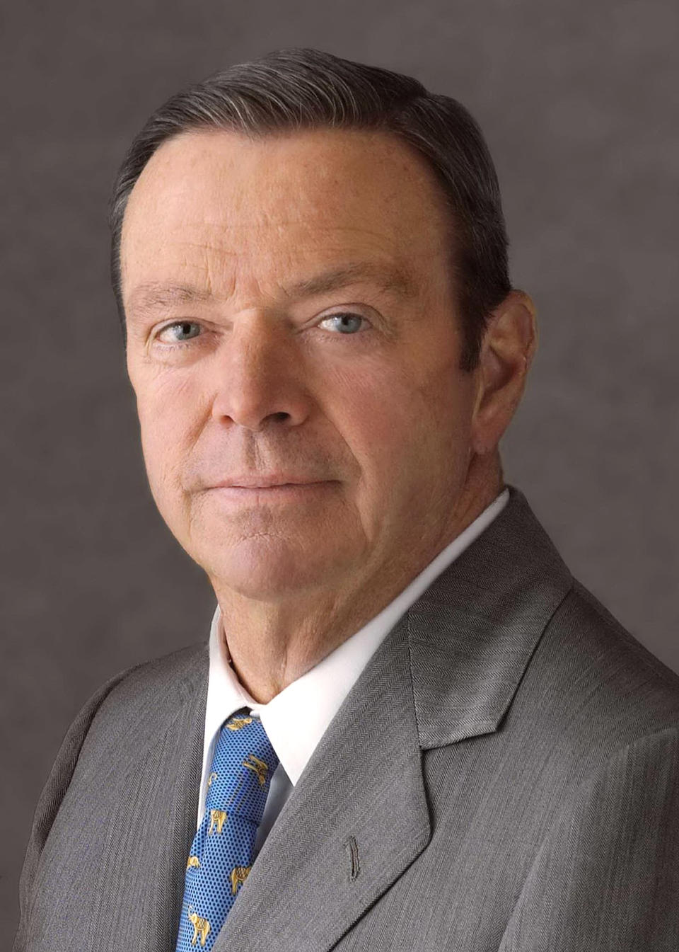 In this photo provided by Anheuser-Busch is former A-B CEO August A. Busch III. Busch III, was CEO of Anheuser-Busch Companies for nearly three decades before his 2002 retirement, remaining as board chairman until 2006. The St. Louis brewer is being sued for gender discrimination by Francine Katz, who was the company’s highest ranking female executive before her 2008 resignation. Katz says she was grossly underpaid compared to her male predecessor and other top male executives at the company. (AP Photo/Anheuser-Busch Inc.)