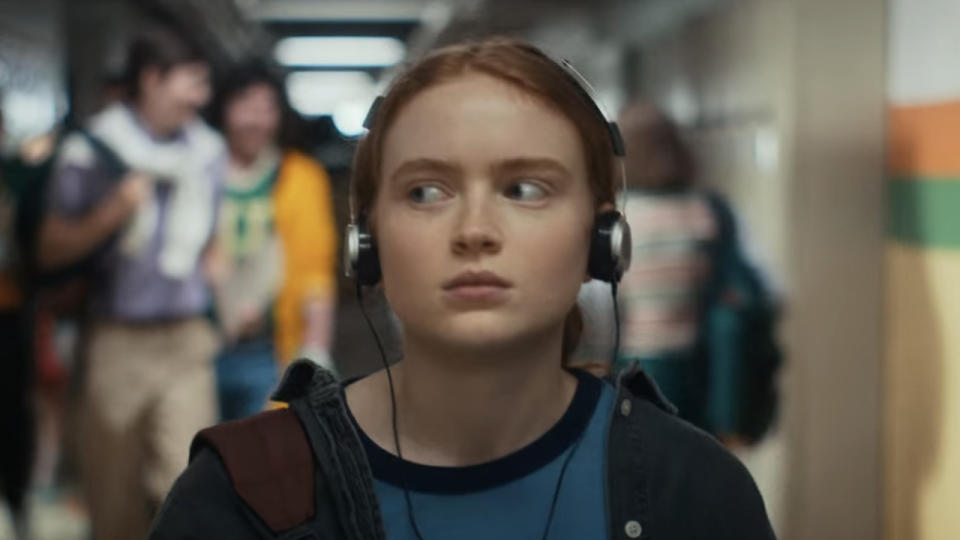 Sadie Sink on Stranger Things