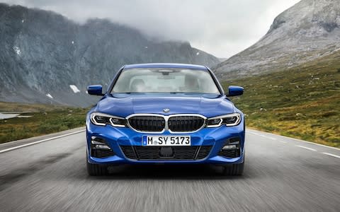 2019 BMW 3-series - all-new seventh generation - tested Nov 2018, on sale UK in March 2019 - Credit: Fabian Kirchbauer