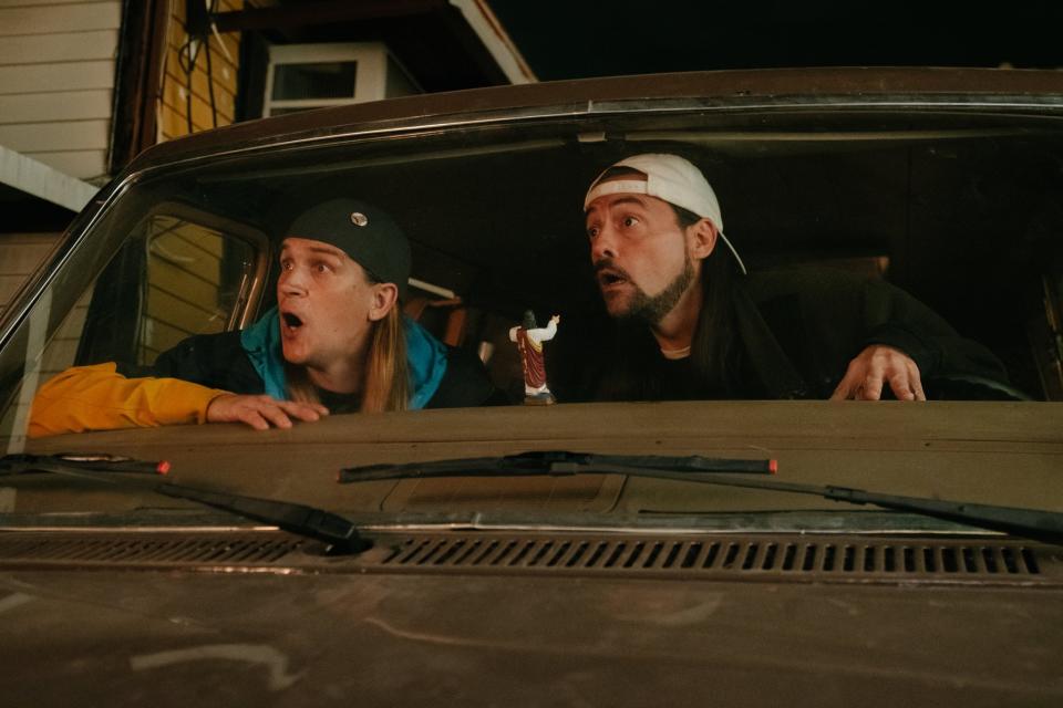 Jason Mewes and Kevin Smith Jay and Silent Bob Reboot. (Universal Pictures)
