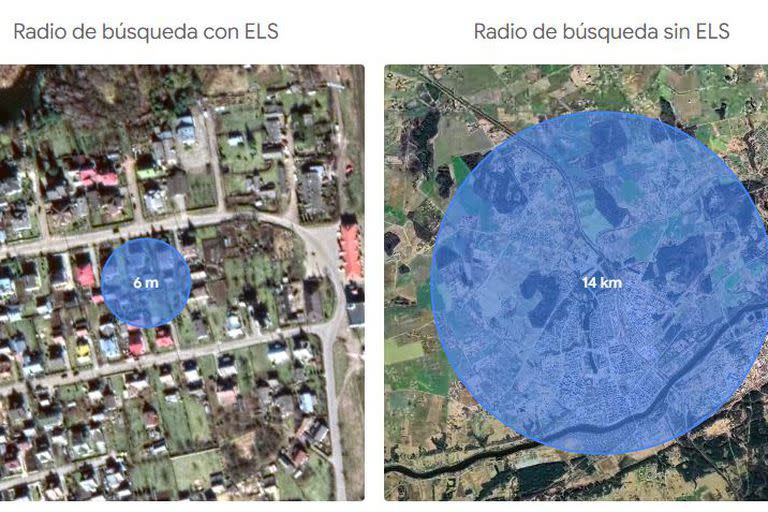 El Sistema de Ubicación de Emergencia reduce el radio de búsqueda para los servicios de emergencia locales