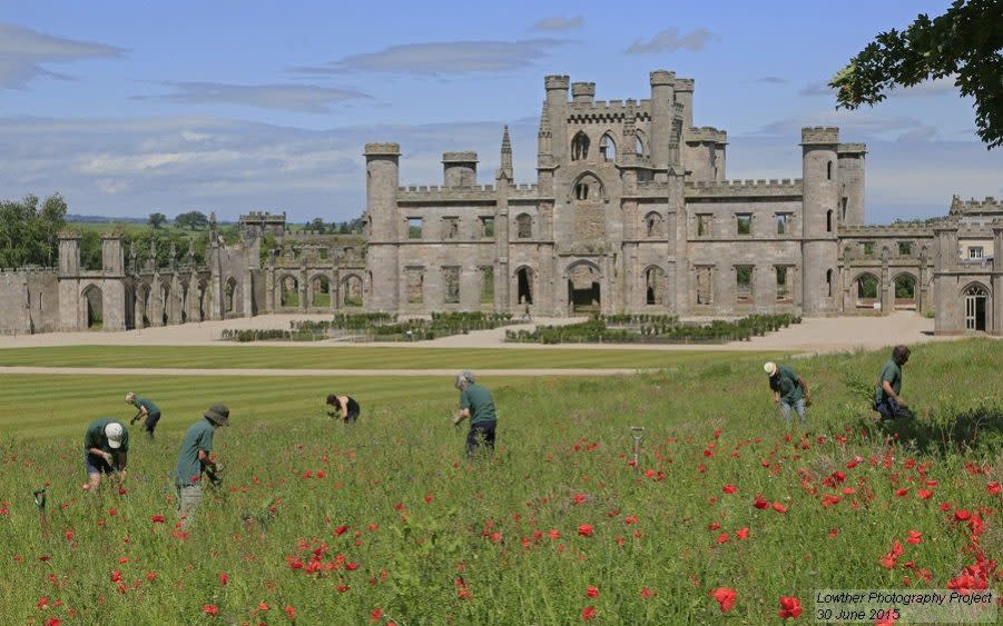 impressive views architecture scenery lowther castle penrith best gardens visit summer