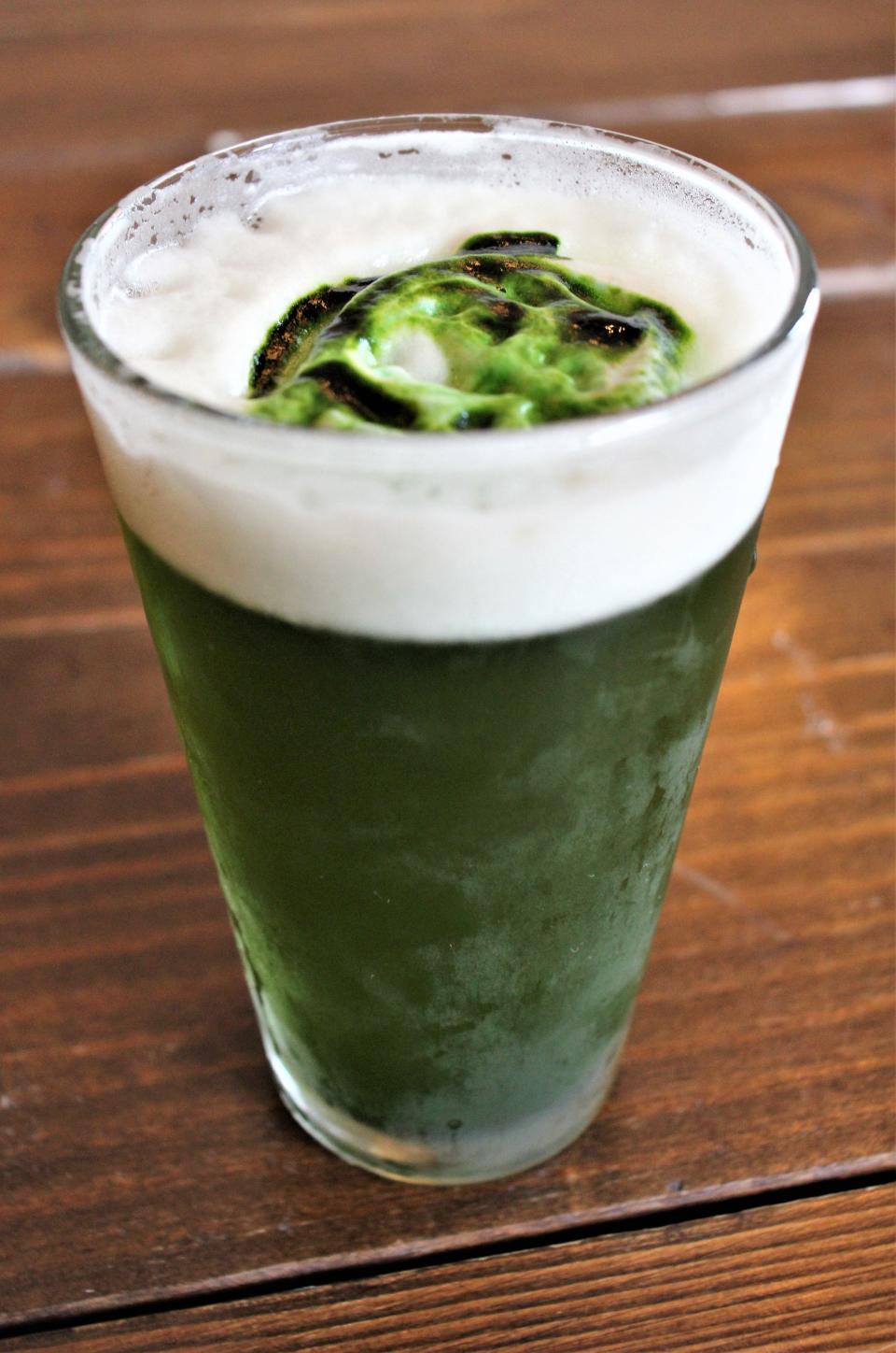 Green beer, if you so desire, will be served Friday at Amendment 21. Even the foam will be green.