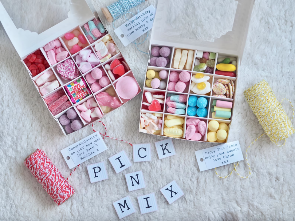 Pick n Mix Sweet Box (Ohmysweetbaby/Etsy)