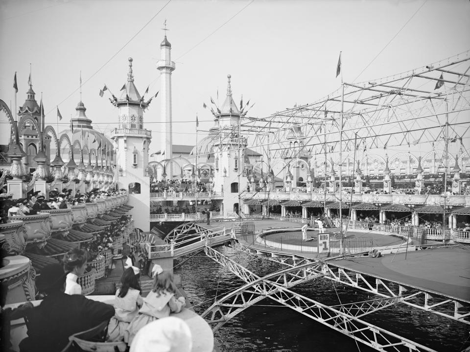 Luna Park at Coney Island in 1905.