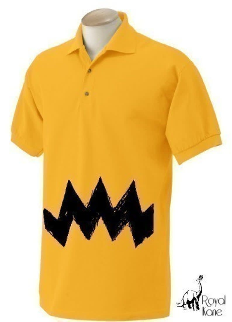 Peanuts Collared Yellow Shirt