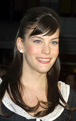 Liv Tyler at the New York premiere of New Line's The Lord of The Rings: The Fellowship of The Ring