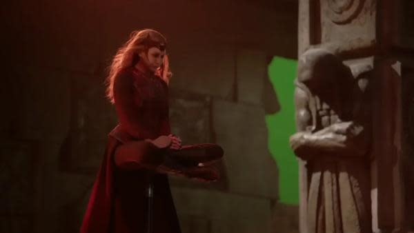 Elizabeth Olsen como Scarlet Witch en Doctor Strange en el Multiverso de la Locura (Imagen: Reddit)