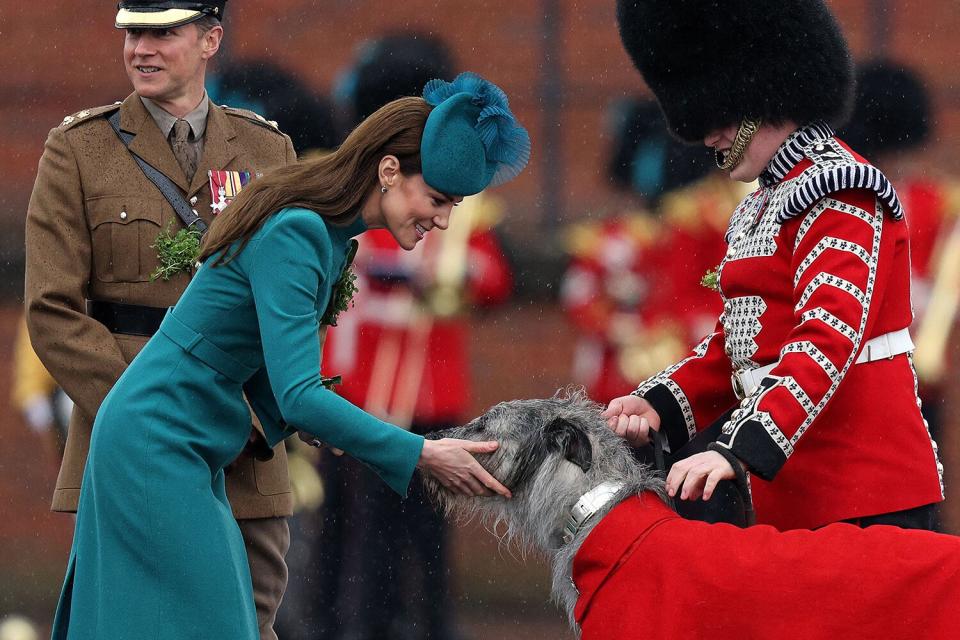 The Prince And Princess Of Wales Attend The St. Patrick’s Day Parade