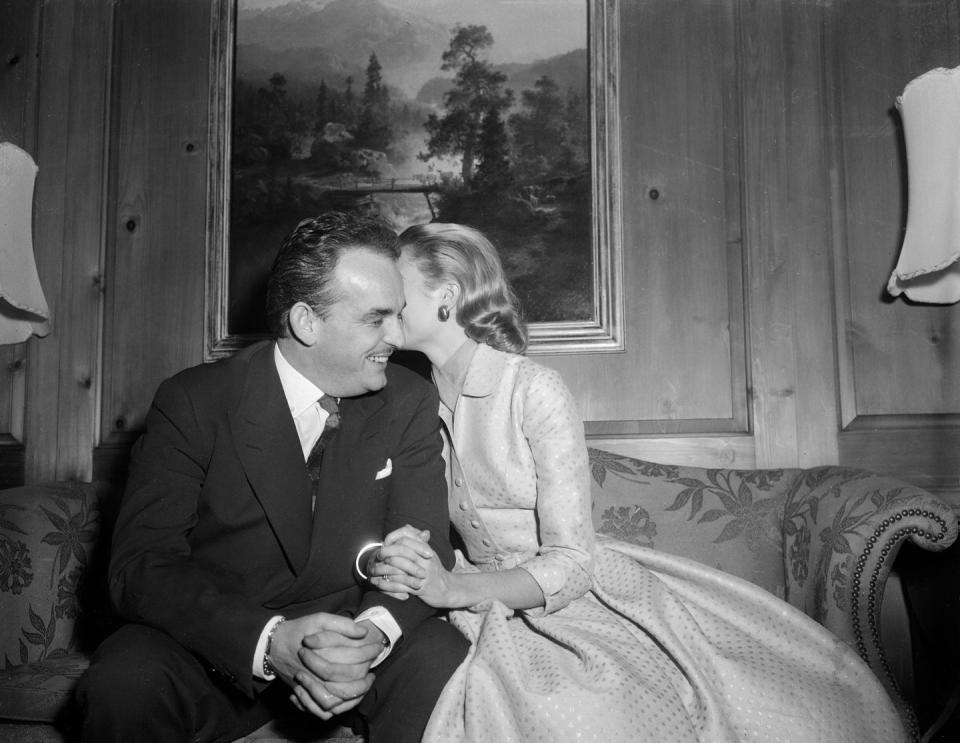 Grace Kelly and Prince Rainier III of Monaco