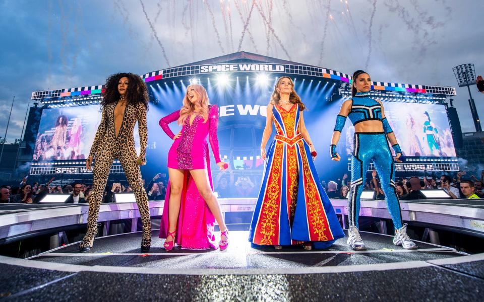 The Spice Girls reunion tour in 2019 - PA