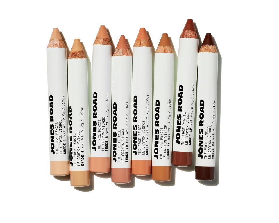 Face pencils from Jones Road, the new makeup line from entrepreneur and Montclair resident Bobbi Brown