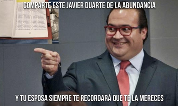 Memes por "Sí merezco abundancia", la frase/mantra de la esposa de Javier Duarte