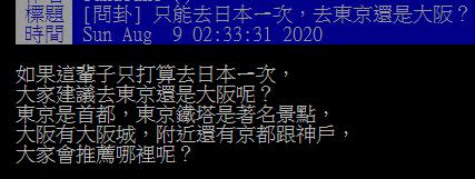 東京vs大阪去哪好 網狂推 首選勝地 太特別無法取代