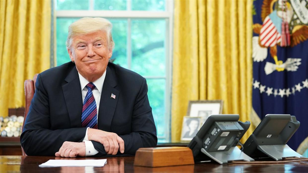 President Trump announced Monday that officials have finalized a bilateral trade deal between the U.S. and Mexico that would replace NAFTA, with Canada possibly joining later pending negotiations. Photo: Getty Images