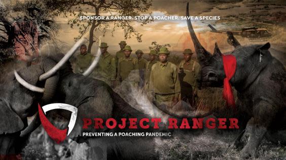 Project Ranger is an emergency intervention to protect frontline staff set up by Dereck and Beverly Joubert