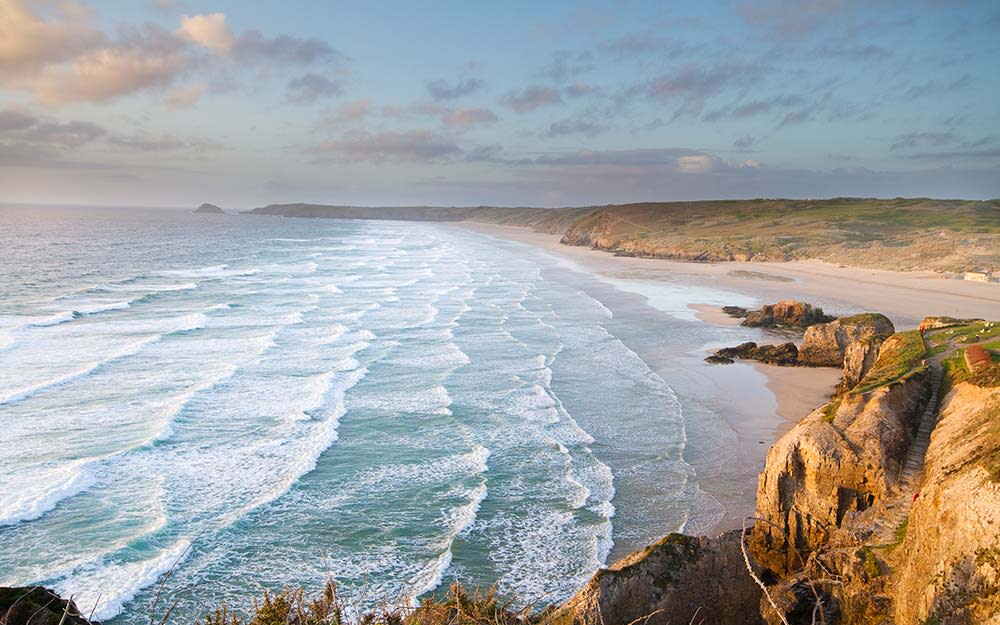 Cornwall's unsullied coastline and the cute little towns are likely to tempt Britons looking for post-lockdown escapism - BEN IVORY