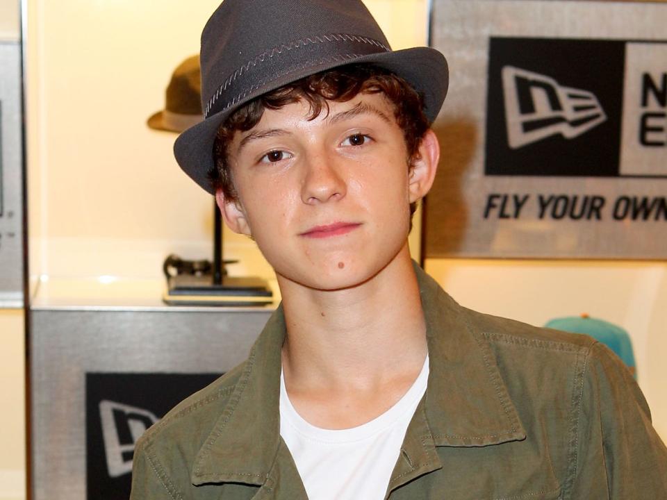 tom holland in 2012