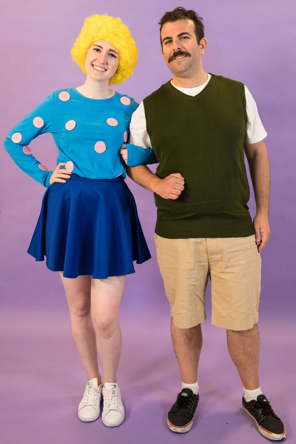 couples halloween costumes patti and doug from 'doug'