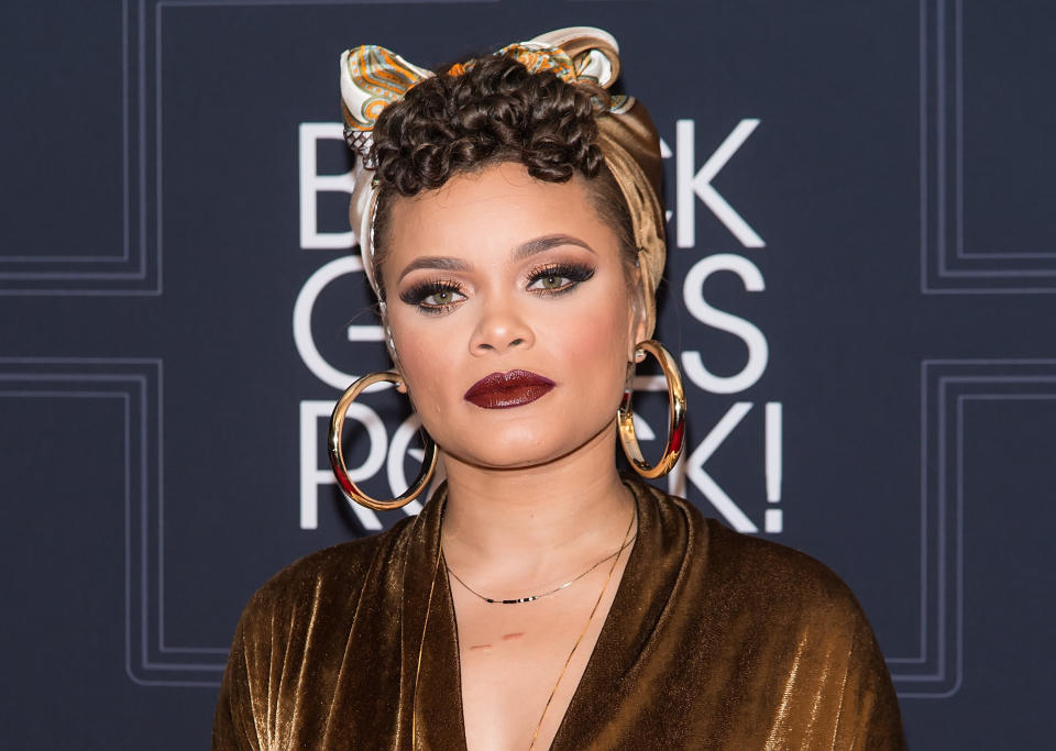 Singer Andra Day.