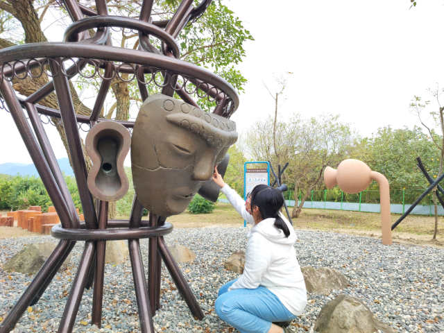 公園景觀改善嶄新風貌　十三行文化公園走春好去處