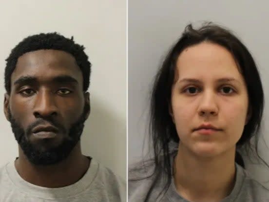 Joel Osei and Diana Cristea found guilty of murdering Adrian Murphy (Met Police)