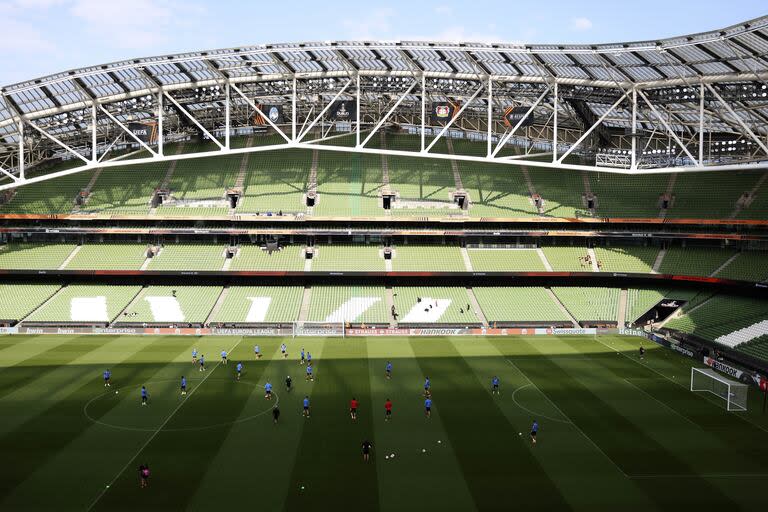 Así es el Dublín Arena, el estadio en el que se medirán italianos y alemanes