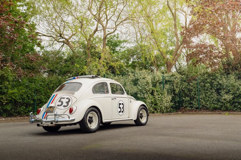 Back of VW Herbie Love Bug