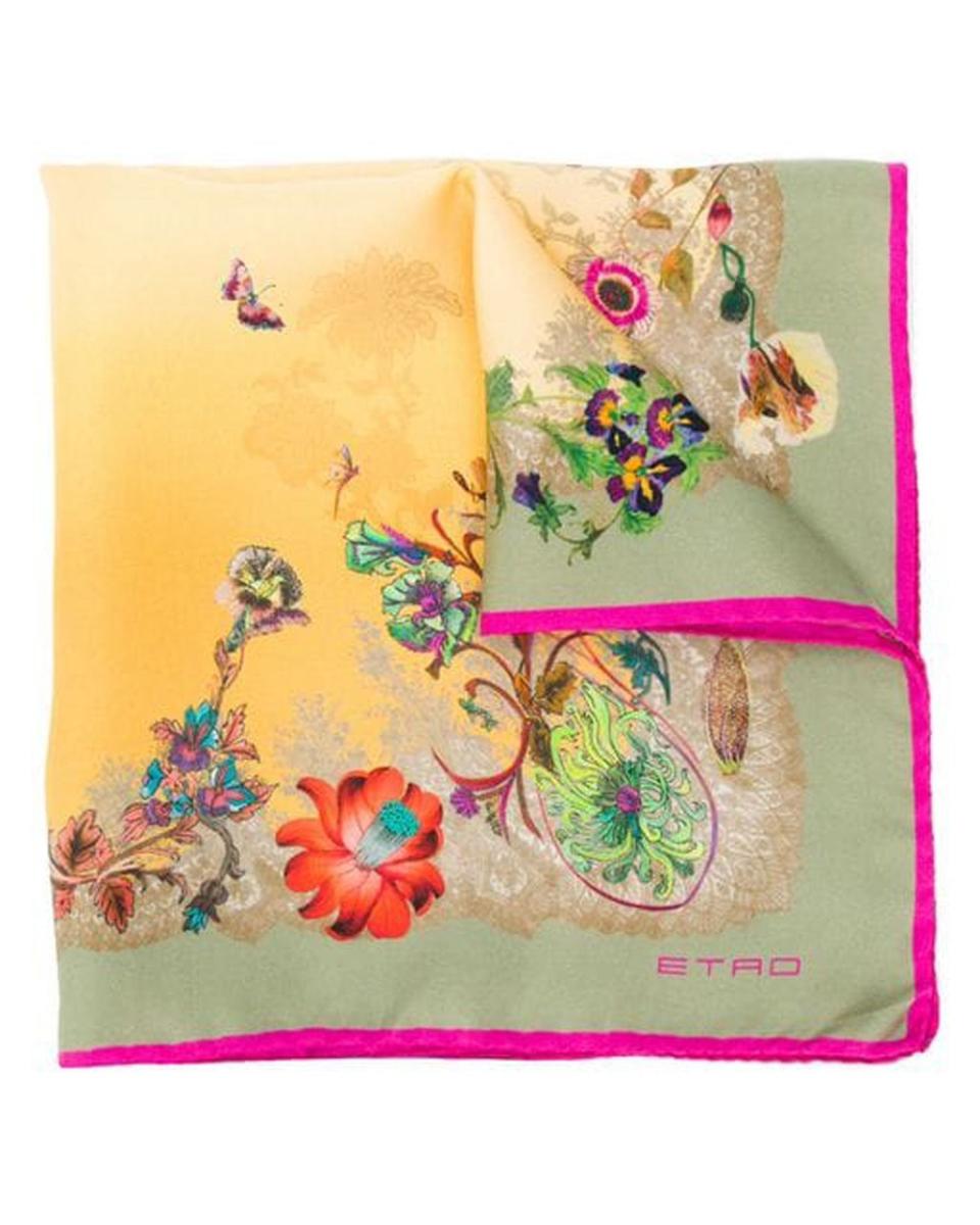 Etro Floral Print Scarf