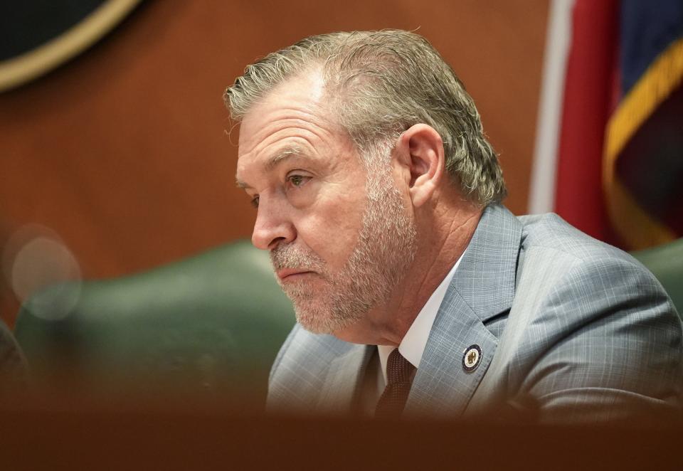 "My task is to get this bill out of here and on the governor's desk as soon as possible," Rep. David Spiller, R-Jacksboro, said of Senate Bill 4.