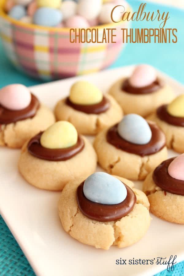 Cadbury Chocolate Thumbprints