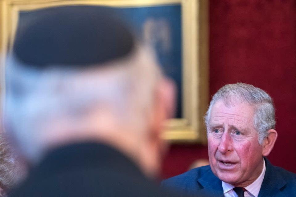 The Prince of Wales hosts a reception for The Holocaust Memorial Day Trust at St James&#x002019;s Palace (Justin Tallis/PA) (PA Archive)