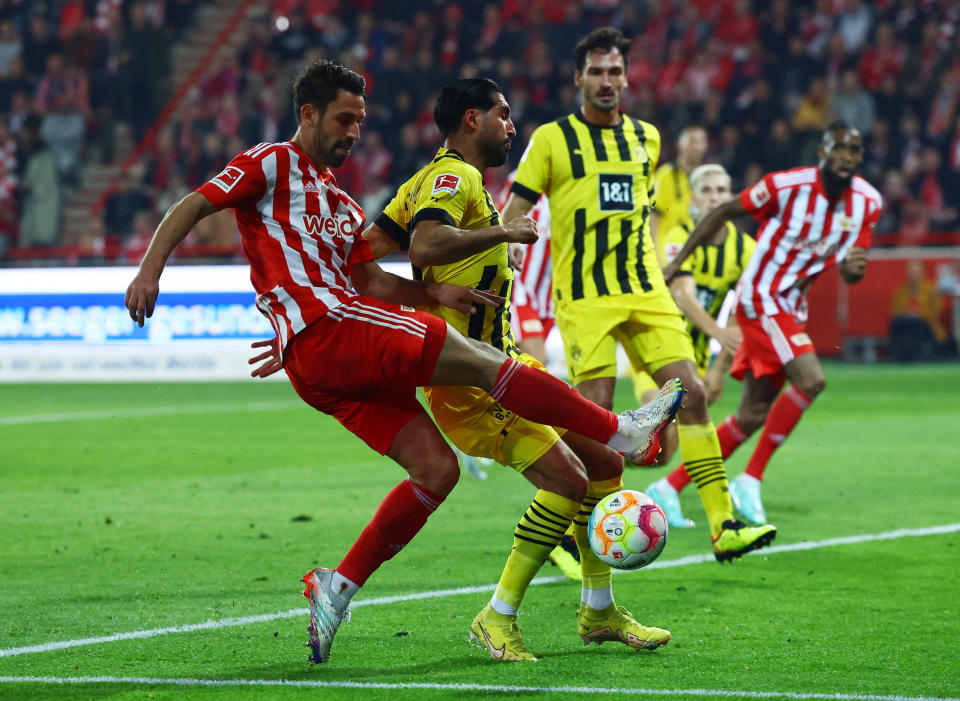 Union bleibt nach dem Sieg gegen Dortmund Bundesliga-Spitzenreiter. (Bild: Reuters)