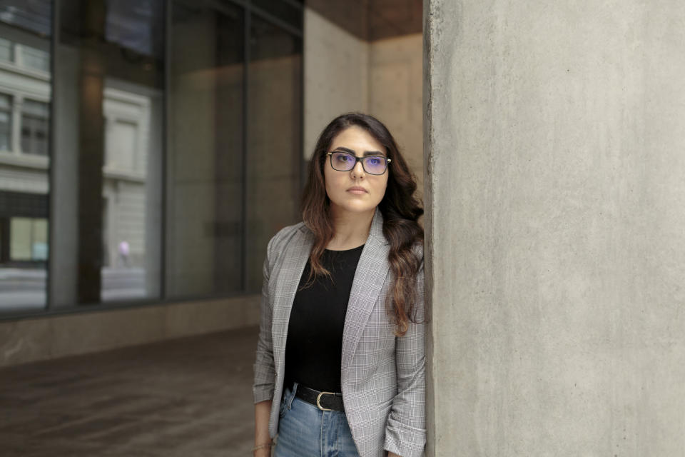 Arielle Garcia, directora responsable de privacidad en UM Worldwide, en Nueva York, el 7 de agosto de 2023. (Sarah Blesener/The New York Times)