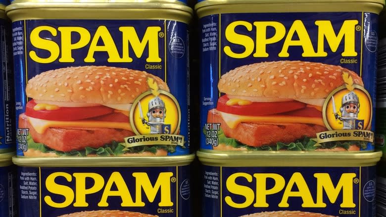 Cans of Spam