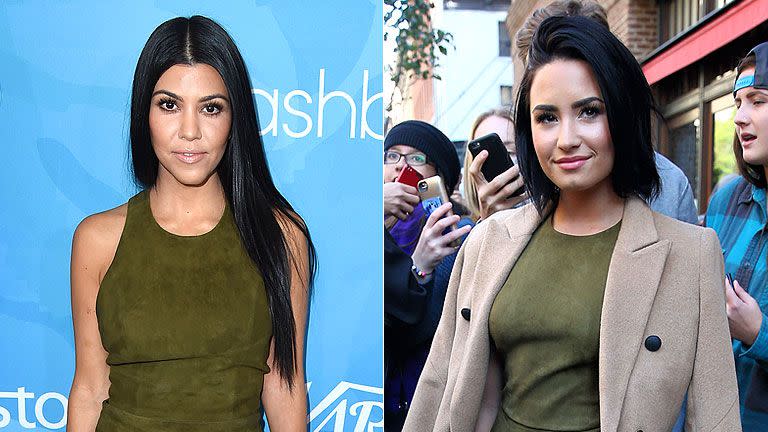 KOURTNEY KARDASHIAN VS. DEMI LOVATO